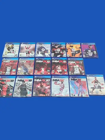 PS4 Games: NHL & NBA Games, View more