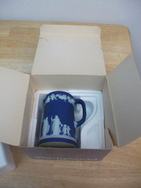 Wedgwood Jasperware Dark Blue/White Neoclassical Figures Creamer