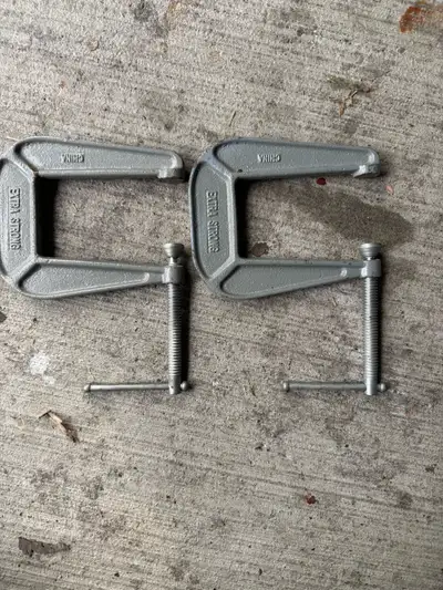 Set of C-Clamps, View more