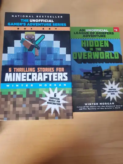 7 Minecraft Based Story Books, View more