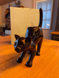 Black cat tea light candle holder from Party Lite