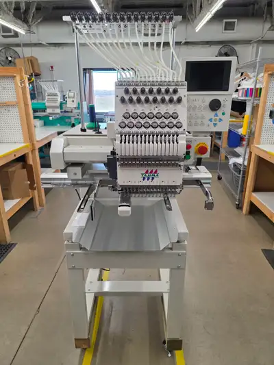 Tajima TUMX-C1501 Commercial Embroidery Machine, View more
