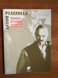 Piazzolla - TANGO ETUDES - sheet music -- HALF PRICE SALE!