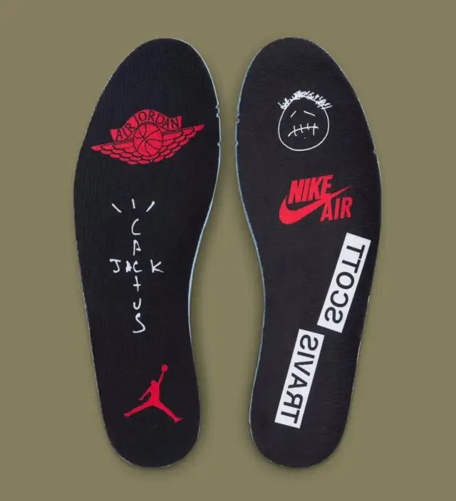 Nike Air Travis Scott Jordan 1 Retro ‘Medium Olive’ - Size 11.5 in Men's Shoes in Oakville / Halton Region - Image 10