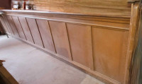 Wood panels great for wainscoting 