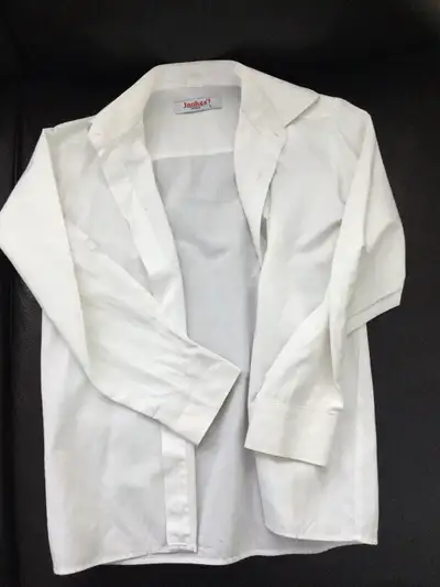 White, dress shirt size 134 cm, View more