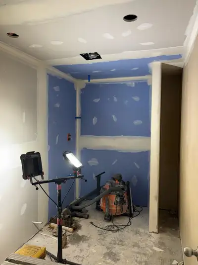 Offering drywall services to help you complete your renovation project. Whether it's hanging new she...