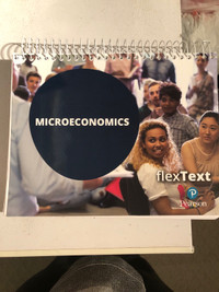 Microeconomics textbook with student access code
