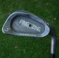 $30 Ping Zing Black Dot right handed 5 iron graphite R shaft