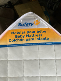 Baby mattress for crib