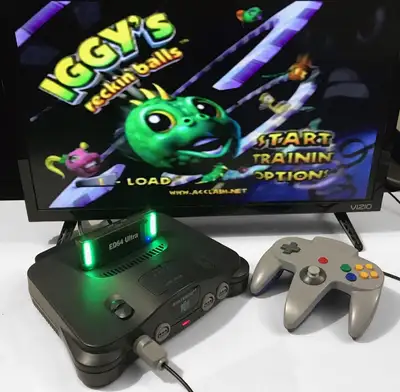 Nintendo 64 game collection and system (HDMI an option), View more