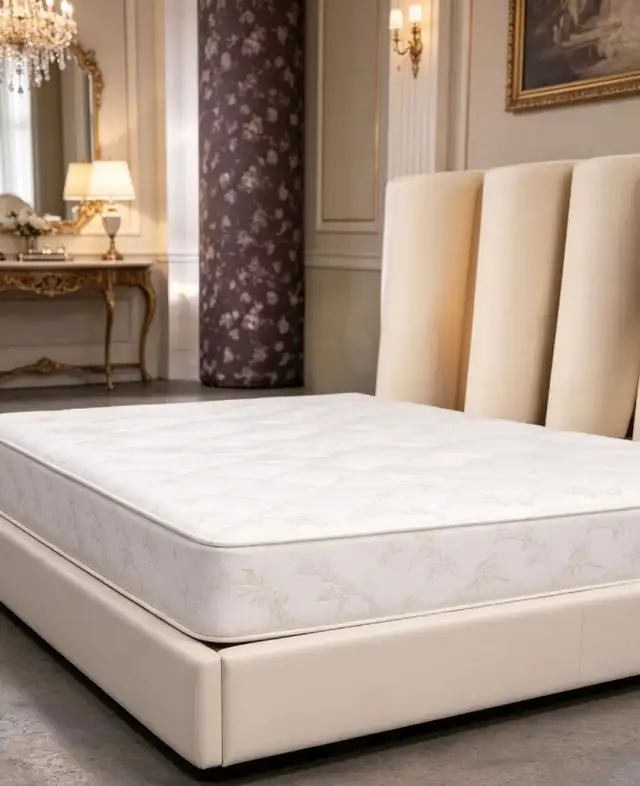 Brand New 5 inch white coloured mattresses(queen, king) in Beds & Mattresses in Vancouver - Image 2