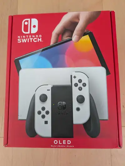 Nintendo Switch OLED | White | Excellent Condition, View more