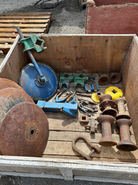 Assorted Tractor attachment parts