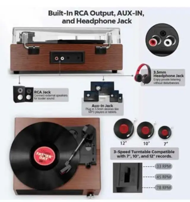 Turntable in Stereo Systems & Home Theatre in Markham / York Region - Image 4