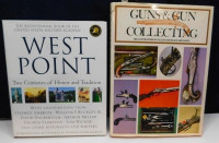 5 REFERENCE COLLECTOR BOOKS - GUN / WESTPOINT / BOAT / SHIPPING