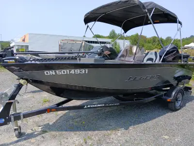I am wanting to sell my 16.5 ft Legend Fishing Boat. In like new condition. Complete with 50 hp Merc...