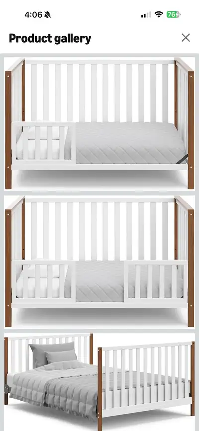 I'm selling a Delta Children crib, perfect for your little one's nursery. This stylish crib features...