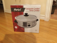 “Parini” Casserole cooker slow cooker