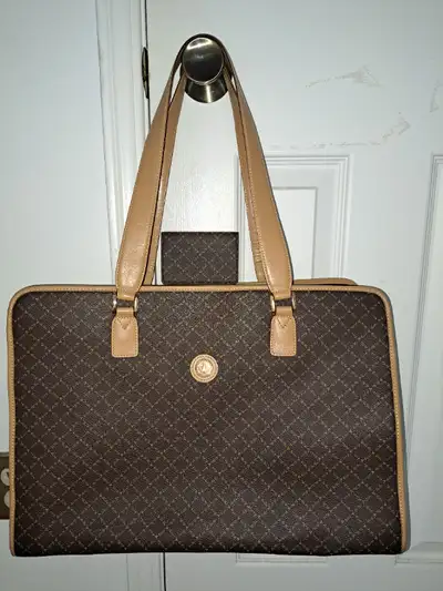 Brand New La Tour Eiffel Paris 1887 Bag in Brown and Tan, View more