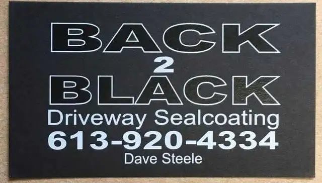 Driveway sealing 