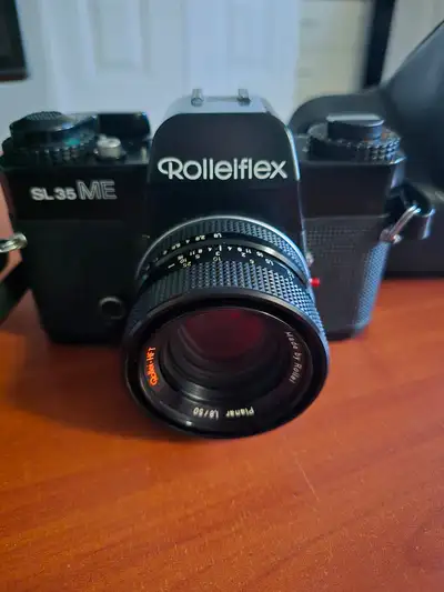 Rolleiflex SL35ME 35mm Camera with Rollei f/1.8 50mm Lens, View more