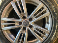 Set of 4 17” infinity  aluminum wheels also for Toyota , Honda ,