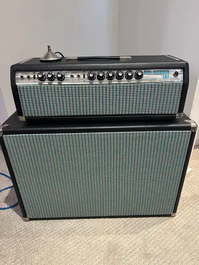 1967 Fender Dual Showman Tube Amp Head + 1x15 Cab, View more