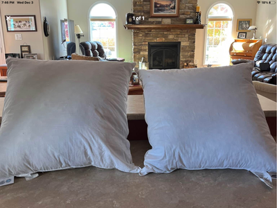 Down pillows, View more