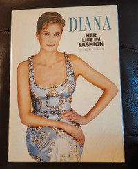 Diana Her Life in Fashion Hardcover book
