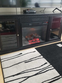 REDUCED** FIREPLACE/ TV STAND