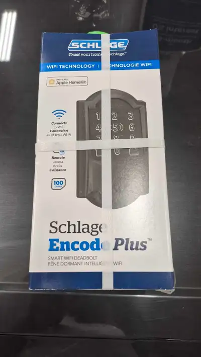 Schlage Encode Plus Smart WiFi Deadbo Brand New lt, View more