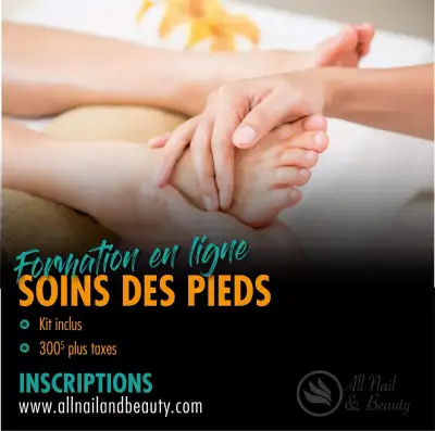 Formation/Cours de pédicure et soins des pieds reconnu, View more