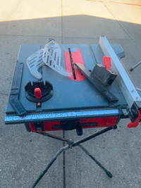 Craftsman 15A Jobsite Table saw w/ folding stand