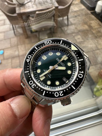 Seiko mm300 SLA047 (green dial)