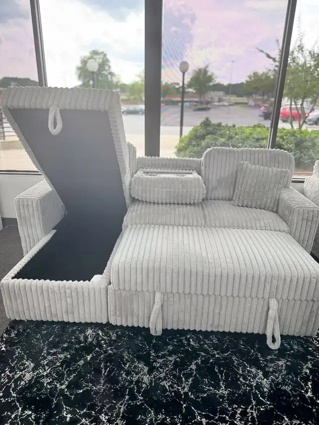 Hot Deal Brand New Sofa Bed Sleeper Pull out Sofa Bed Large Sofa in Couches & Futons in Kingston - Image 2