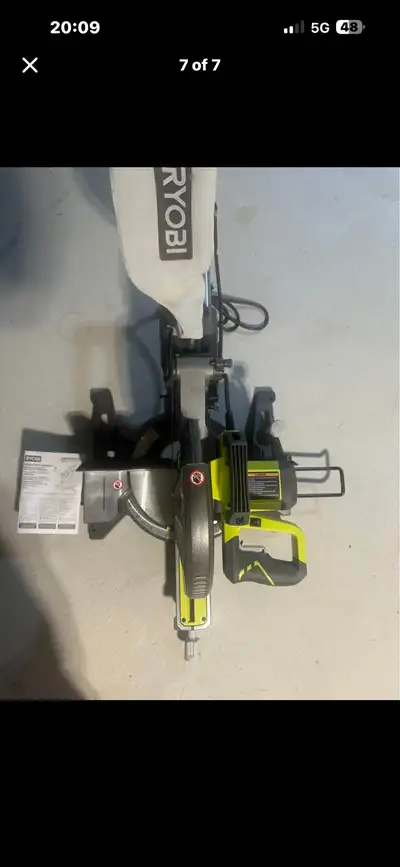  Ryobi mitre saw, View more