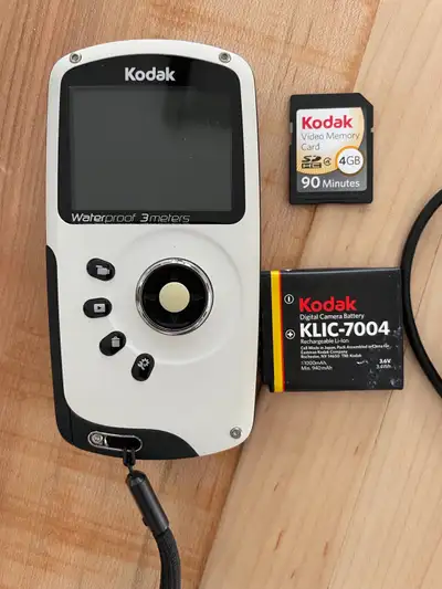 Kodak play Sport waterproof action cam , View more