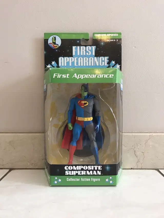 DC DIRECT FIRST APPEARANCE COMPOSITE SUPERMAN FIGURE TOY