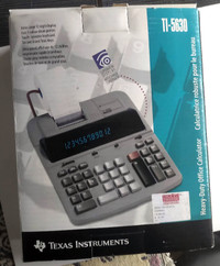 Texas Instruments TI-5630 Desktop Printing Calculator / in Box