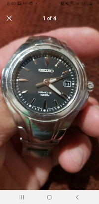 Vintage Watch Seiko Kinetic Sports 100 5M42-0B09 -  Canada