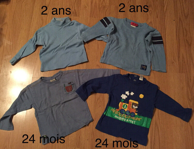 vetement garcon 24 mois-2ans dans Vêtements - 18 à 24 mois  à Saint-Hyacinthe - Image 2