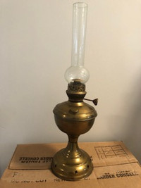 Oil Lamp Brass