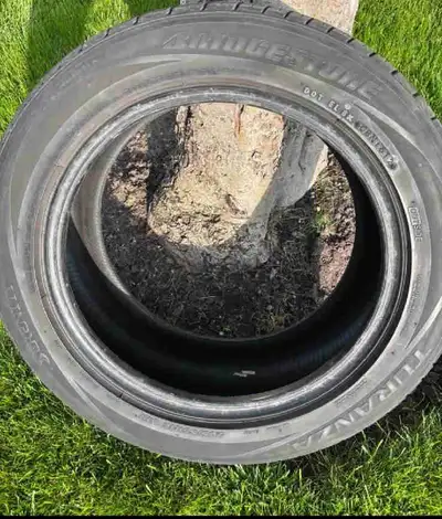 Have a set of 4, 205/55/16 Bridgestone Turanza All Season Tires with like new tread. Very low kms. E...