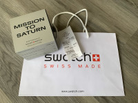 Swatch x Omega: Mission to Saturn 