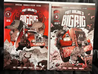 Post Malone's Big Rig #1 and #2 Vault Comics 1st Print, View more