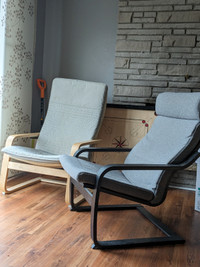 Ikea lounge chairs for sale (2 : Please check description)