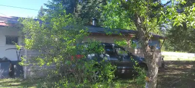 Two mobiles on .46 or just under half acre corner lot. Both have wood stoves and new hot water tanks...