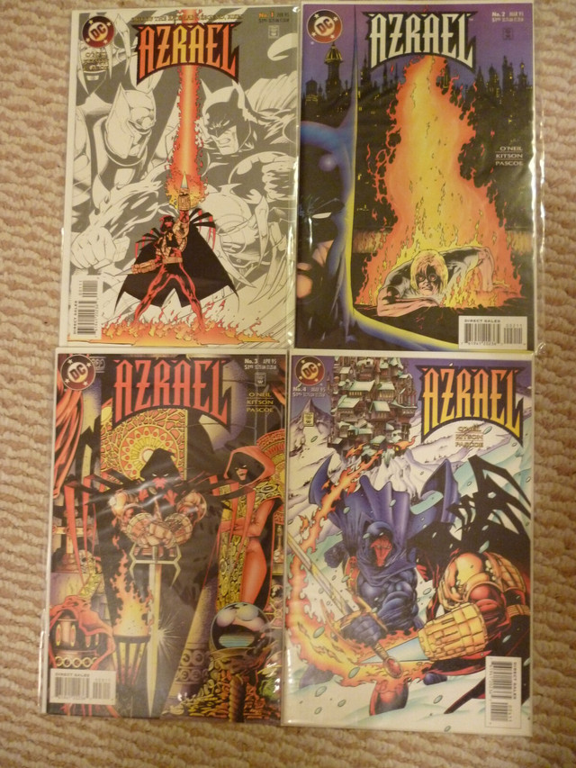 Azrael DC Comic lot x 15 MINT! 1995/96 Batman Nightwing Robin in Arts & Collectibles in Peterborough - Image 2