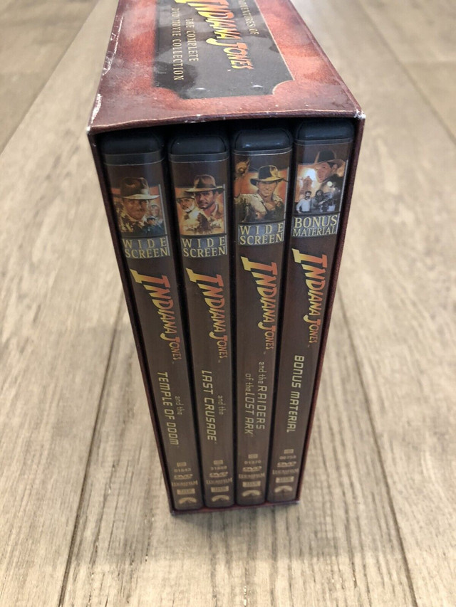 Indiana Jones DVDs box set in CDs, DVDs & Blu-ray in Mississauga / Peel Region - Image 3